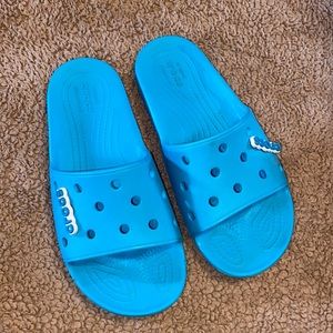 CROCS women’s size 9 Slide Sandals Excellent condition